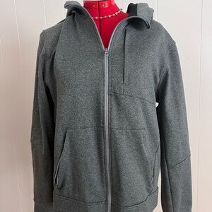 lululemon athletica Men's Charcoal Zip-Up Sweater